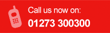 Call us now on: 01273 300300